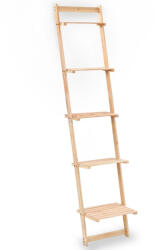 vidaXL Cédrusfa Létra Fali Polc 41, 5 x 30 x 176 cm
