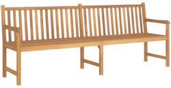 vidaXL tömör tíkfa kerti pad 228 cm