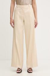 HUGO pantaloni de costum pentru femei, cu amestec de in Halati PPY2-SPD0YY_08X (50559839)