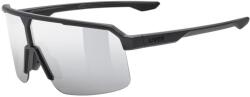 uvex ochelari uvex ramp, black matt/mirror silver s2