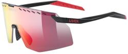 uvex ochelari uvex pace stage, black matt/mirror red s2