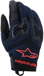 Alpinestars Mănuși moto Alpinestars Manti Air albastru închis-roșu fluo-negru (AIM120-868)