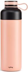 Lékué Insulated Bottle To Go Duplafalú Termosz Palack 0, 5 L, Korall