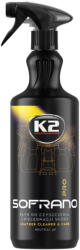 K2 SOFRANO PRO LEATHER CLEANER 1l - bőrtisztító és ápoló