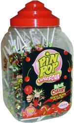 Pin Pop black cherry feketecseresznye nyalóka 100x17g