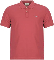 Gant Tricou Polo mânecă scurtă Bărbați REG SHIELD SS PIQUE POLO Gant roșu EU L
