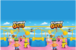  Stumble Guys Chaos Runner műanyag asztalterítő 120x180 cm (PNN97948) - aprotalpak