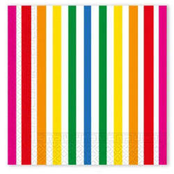  Színes Bright Colors szalvéta 20 db-os 33x33 cm FSC (PNN96732) - aprotalpak