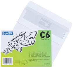 Bantex Fehér C6 Borítékok Sk Bantex 50DB