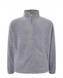 JHK Meleg polár férfi cipzáras polár pulóver Jhk szürke melange XL (FLRA300)