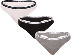 Tommy Hilfiger 3PACK tanga damă Tommy Hilfiger multicolor (UW0UW02829 0TF) XL (166883)