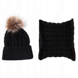  Márka nélkül czapka zimowa sapka fekete 4XS méretben