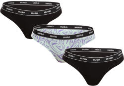 HUGO 3PACK tanga damă HUGO multicolor (50495870 536) XL (180057)