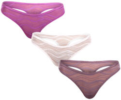 Calvin Klein 3PACK tanga damă Calvin Klein multicolor (QD5216E-NOW) XXL (178603)