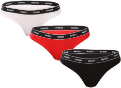 HUGO 3PACK tanga damă HUGO multicolor (50480150 968) XXL (181136)