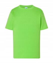 JHK Gyerek Póló póló pamut Jhk TSRK-150 LM lime 9-11 (TSRK150)