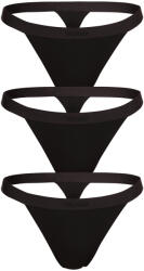 HUGO 3PACK tanga damă HUGO negri (50496893 001) XXL (174728)