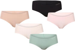 Calvin Klein 5PACK chiloți pentru femei Calvin Klein multicolor fără cusur (D3557E-31N) S (183145)