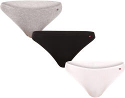 Tommy Hilfiger 3PACK tanga damă Tommy Hilfiger multicolor (UW0UW06129 05E) XS (183464)