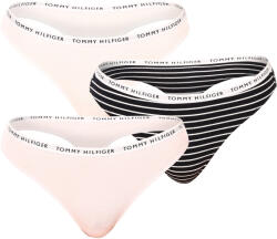 Tommy Hilfiger 3PACK tanga damă Tommy Hilfiger multicolor (UW0UW04558 0Y3) XL (173214)