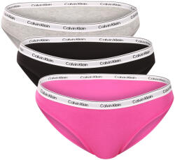 Calvin Klein 3PACK chiloți damă Calvin Klein multicolori (QD5207-FQN) XL (184600)