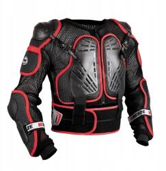  EM55 Junior testvédő, gyermek (fekete-piros, 16 éves méret)