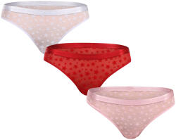 Tommy Hilfiger 3PACK tanga damă Tommy Hilfiger multicolor (UW0UW06135 0WK) L (184216)