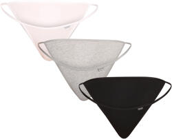Calvin Klein 3PACK chiloți damă Calvin Klein multicolori (QD5071E-MPI) M (175499)
