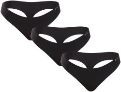 Under Armour 3PACK tanga damă Under Armour negri (1383893 001) XL (179277)
