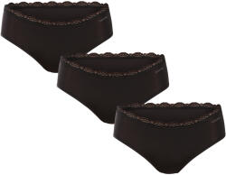 Calvin Klein 3PACK chiloți damă Calvin Klein negri (QD5302-UB1) XL (181456)