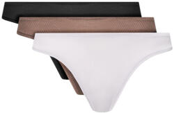 Calvin Klein 3PACK tanga damă Calvin Klein multicolor (QD5220E-NP2) S (181333)