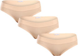 Lovelygirl 3PACK chiloți damă Lovelygirl bej (4999-nude) M (179822)