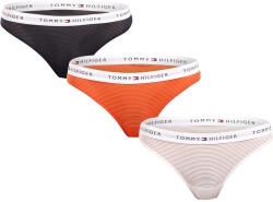 Tommy Hilfiger 3PACK tanga damă Tommy Hilfiger multicolor (UW0UW05532 0VE) M (182121)