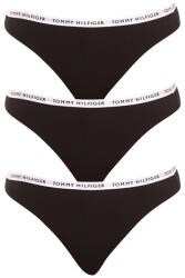 Tommy Hilfiger 3PACK chiloți damă Tommy Hilfiger negri (UW0UW02828 0R7) XL (166879)