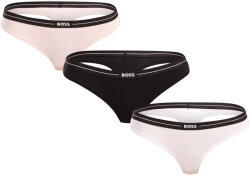 BOSS 3PACK tanga damă BOSS multicolor (50510030 962) XL (182218)