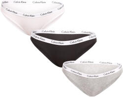 Calvin Klein 3PACK chiloți damă Calvin Klein multicolori (QD3588E-999) S (147809)