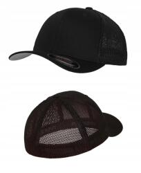 Brandit Kamionos Baseball Sapka Flexfit Teljes Fekete Női Férfi L/XL (7050.2.L/XL)