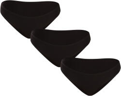 Nedeto 3PACK chiloți damă Nedeto negri (3NK01) L (177460)