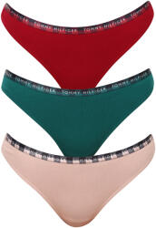 Tommy Hilfiger 3PACK tanga damă Tommy Hilfiger multicolor (UW0UW03921 0WQ) S (171501)
