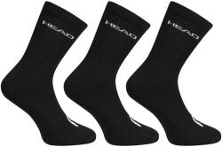 Head 3PACK șosete HEAD înalte negre (701213456 200) S (184878)