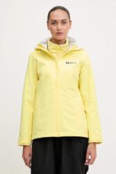 Jack Wolfskin szabadidős kabát Trailtime 2L - sárga S