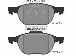 Textar Fékbetét ford focus 04-/11-/mazda/volvo 2372301 Textar első