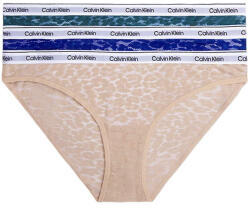 Calvin Klein 3PACK chiloți damă Calvin Klein multicolori supradimensional (QD5080E-GP8) 3XL (177156)