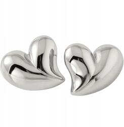  Fogadalommal teli szív alakú fülbevaló ezüst KP-33511