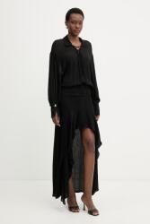Patrizia Pepe viszkóz ruha - fekete 38 - answear - 260 990 Ft