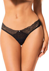 Obsessive Chiloți damă Obsessive negri (Bella Rou panties) XL/XXL (177485)