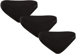 Calvin Klein 3PACK chiloți damă Calvin Klein negri (QD5218E-UB1) XS (178250)
