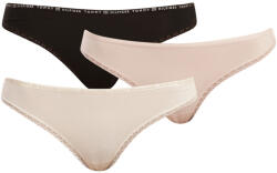 Tommy Hilfiger 3PACK tanga damă Tommy Hilfiger multicolor (UW0UW02824 0R8) L (166337)