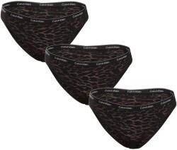 Calvin Klein 3PACK chiloți damă Calvin Klein negri (QD5069E-UB1) XL (178241)