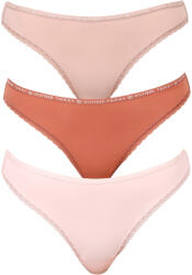 Tommy Hilfiger 3PACK tanga damă Tommy Hilfiger multicolor (UW0UW02824 0TG) M (171040)
